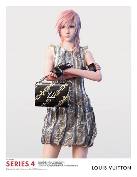 lightning x louis vuitton|lightning square enix.